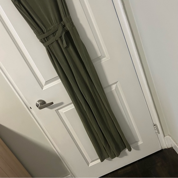 Anthropologie Saturday Sunday Belted Jumpsuit Moss Color Small - Picture 10 of 10